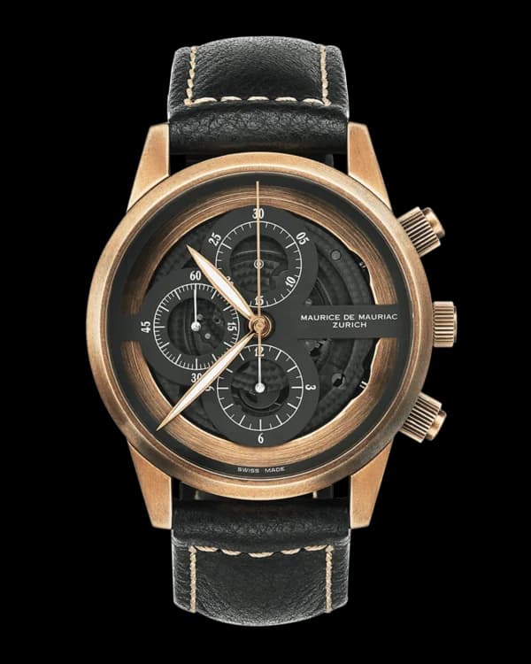 Chrono Modern Skeleton Bronze