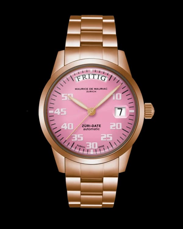 Automatic Modern: “Züri Date” Full Bronze Cherry Blossom