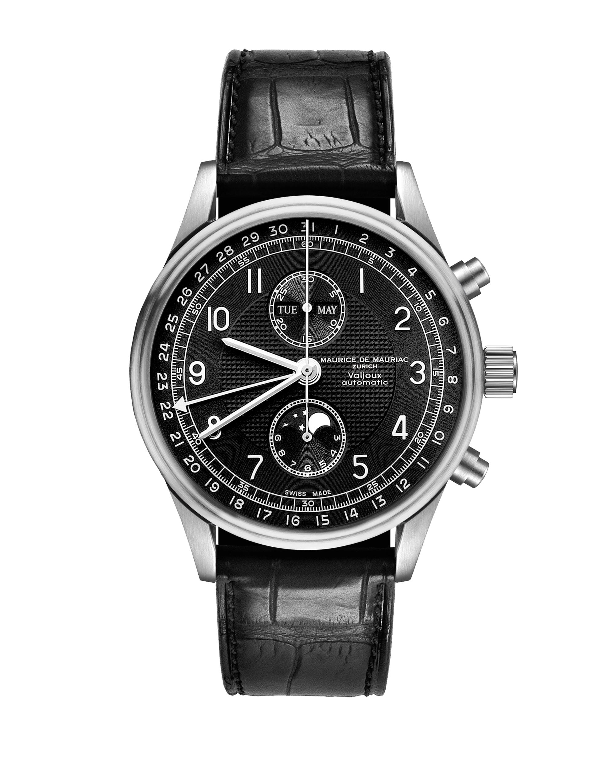 Chrono Classic Moon Steel Black