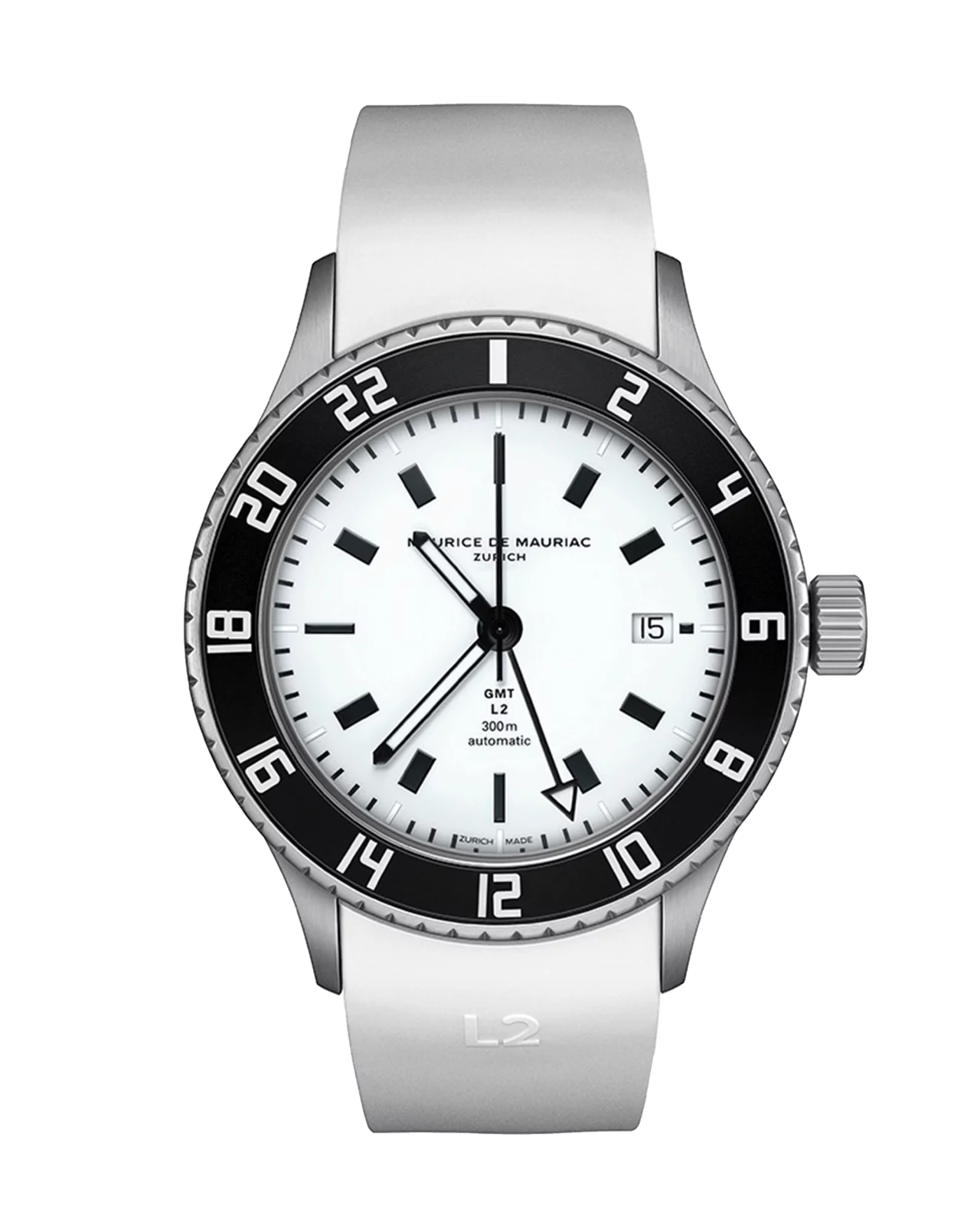 L2 GMT Uhr in weiss