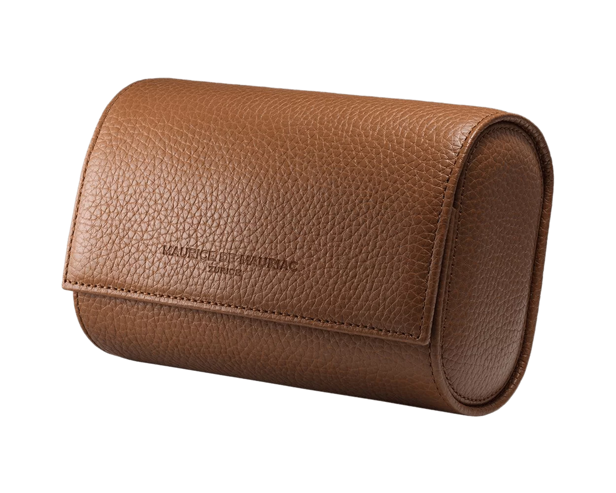 Oval Leather Travel Case (Honey)