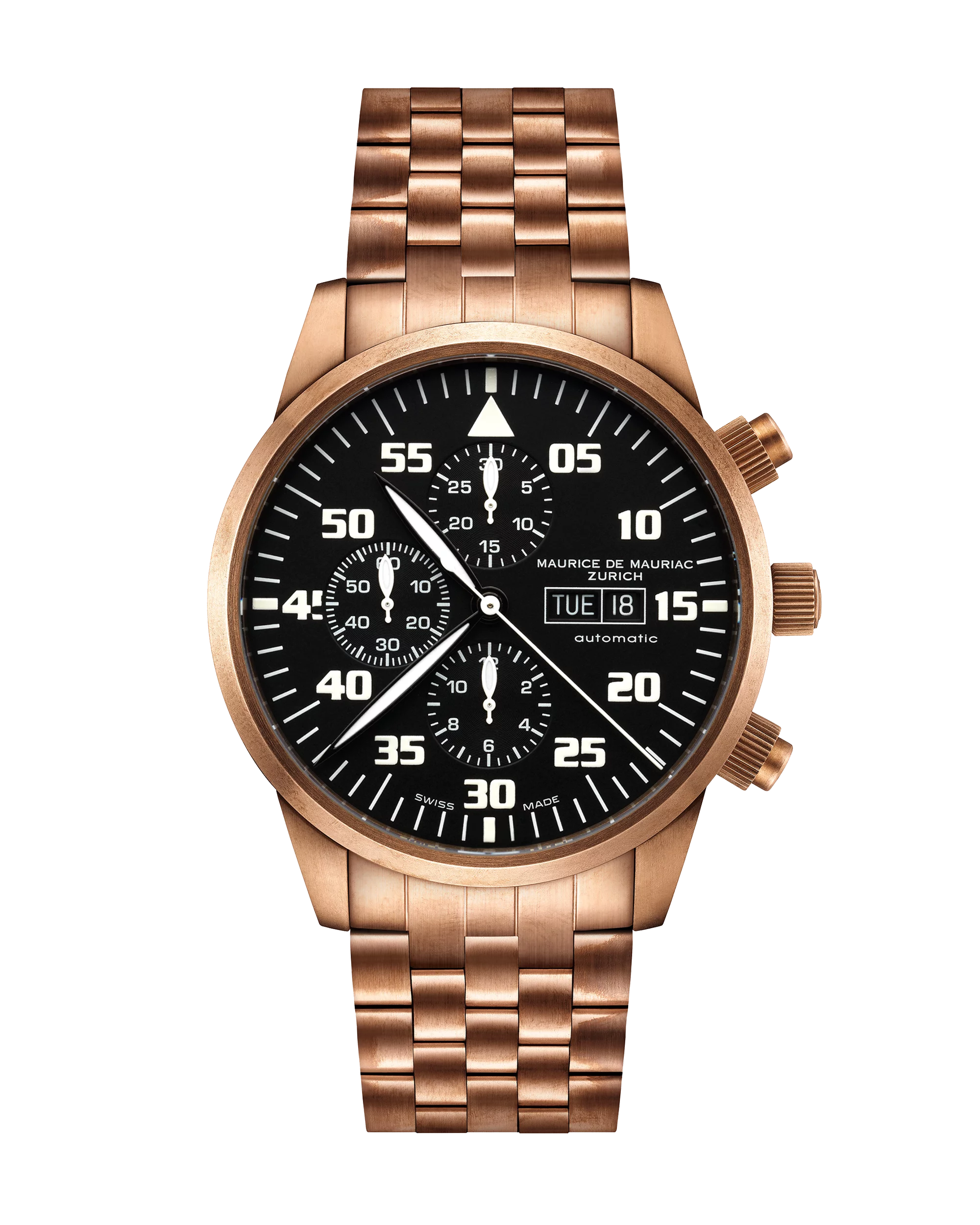 Chrono Modern Full Bronze Black