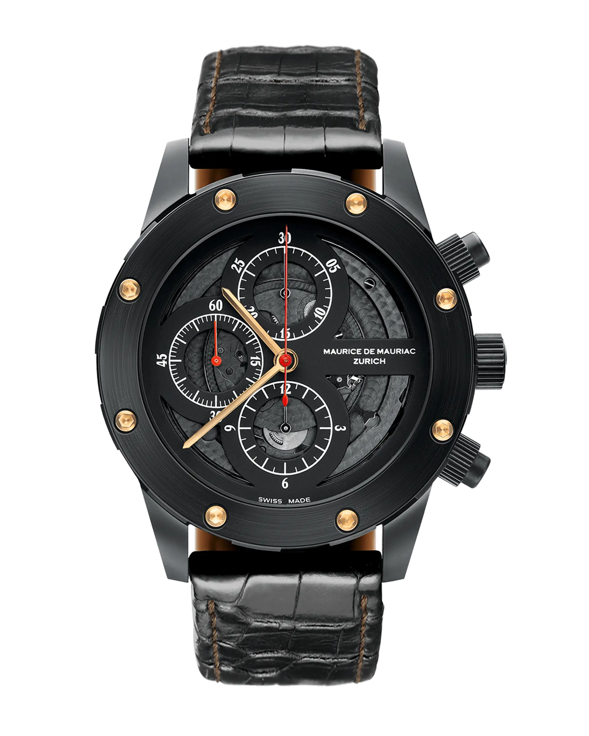 Chrono Modern Diver Skeleton Gold