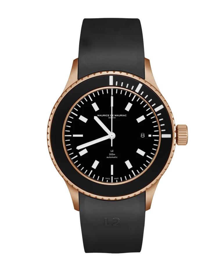L2 Bronze Deep Black Rubber