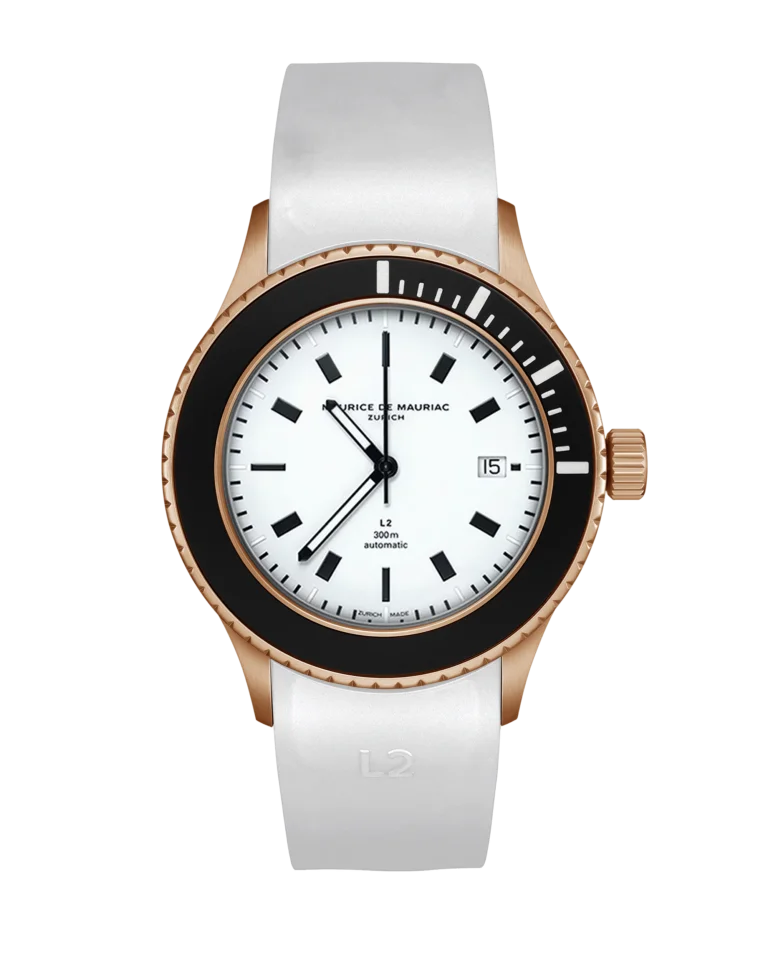L2 Bronze White Rubber