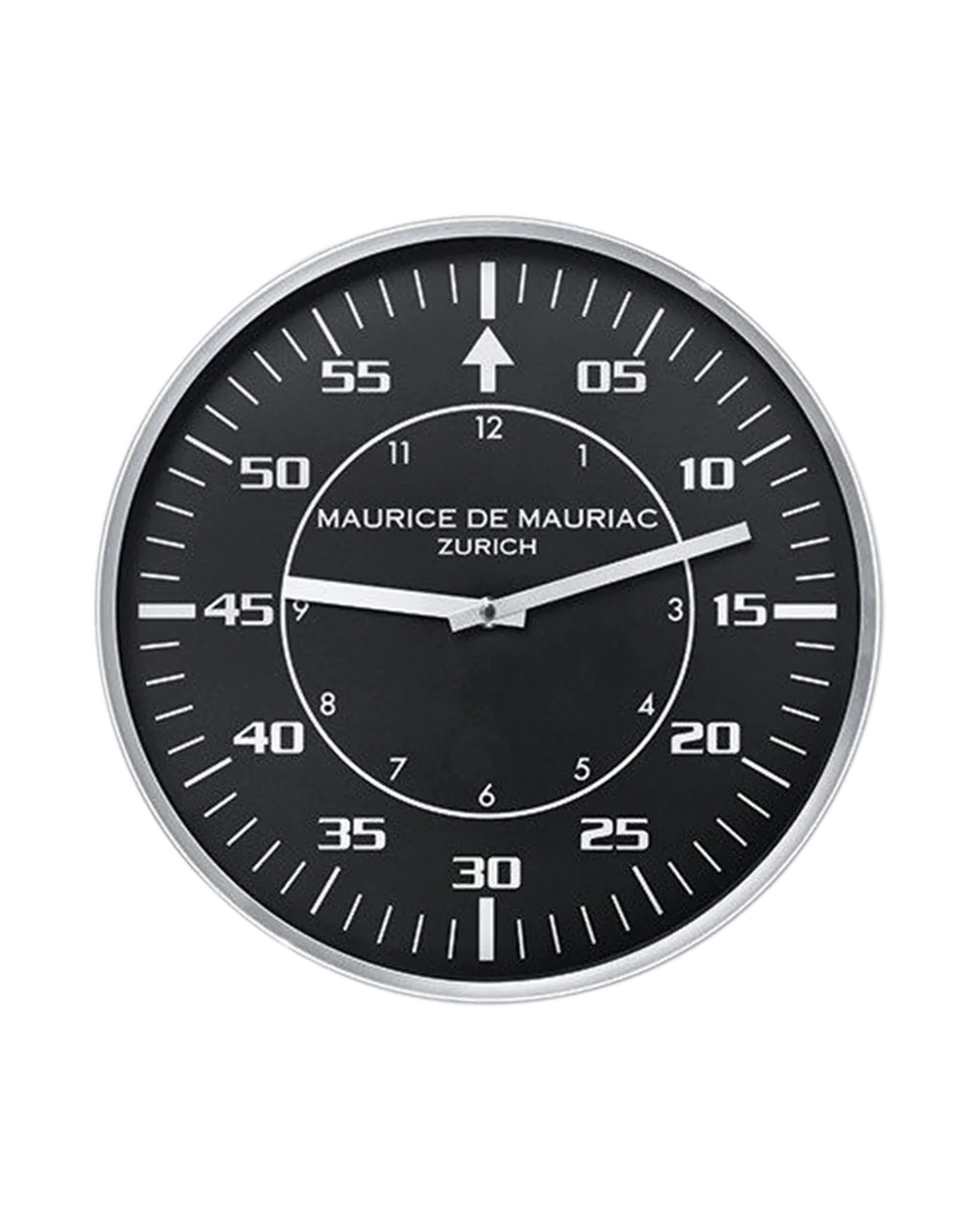Silver Wallclock