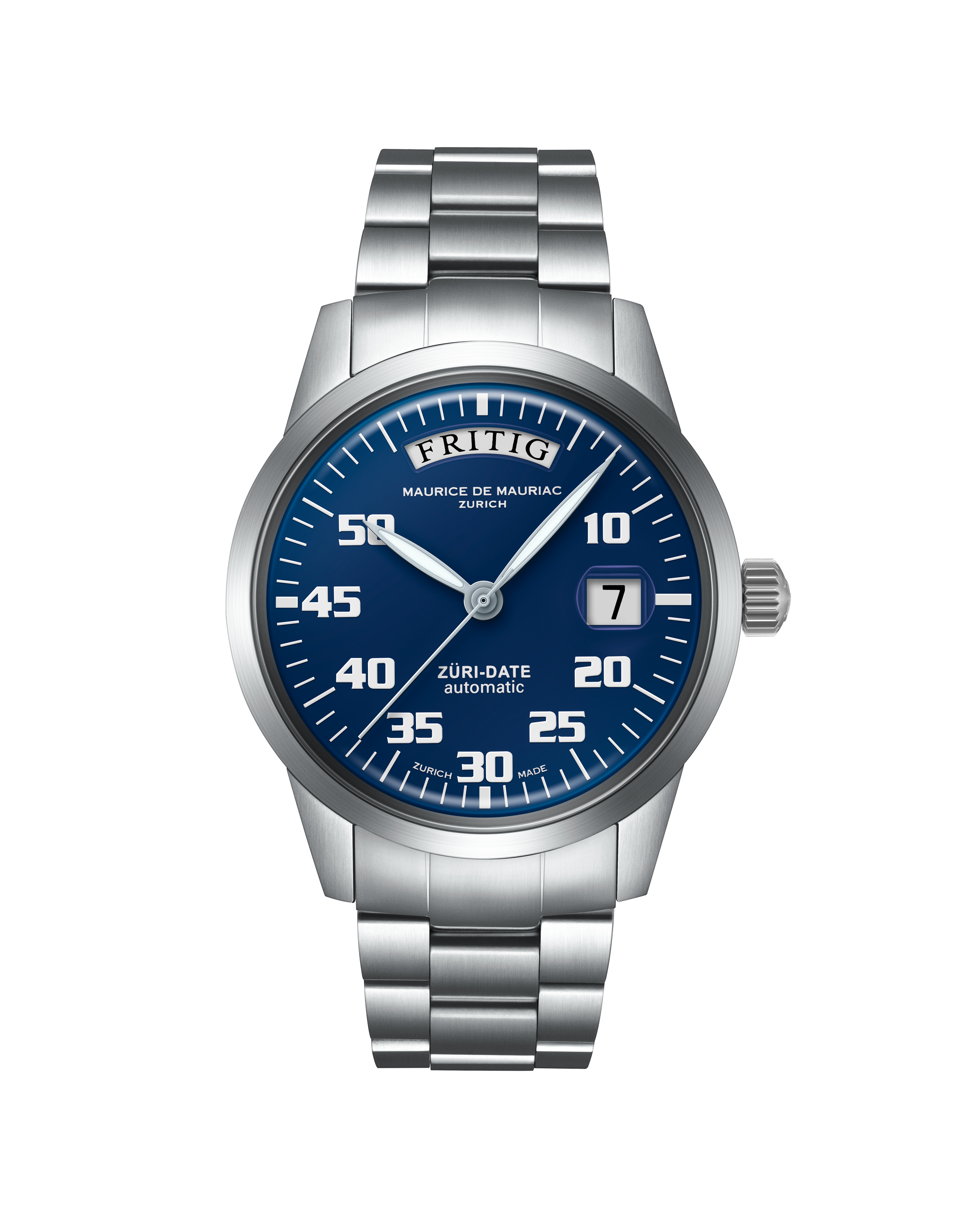 Automatic Modern: “Züri Date” Blue