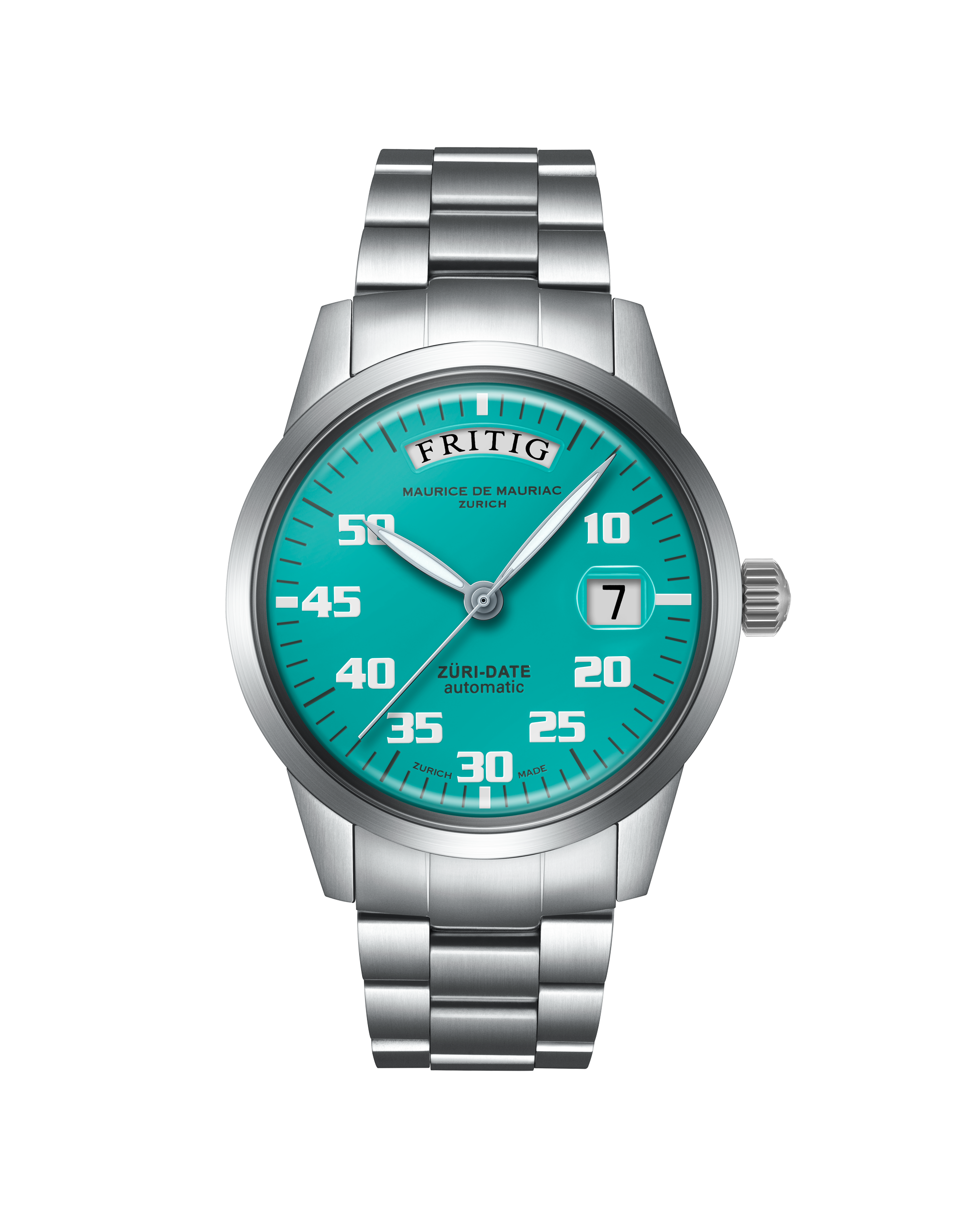 Automatic Modern: “Züri Date” Turquoise