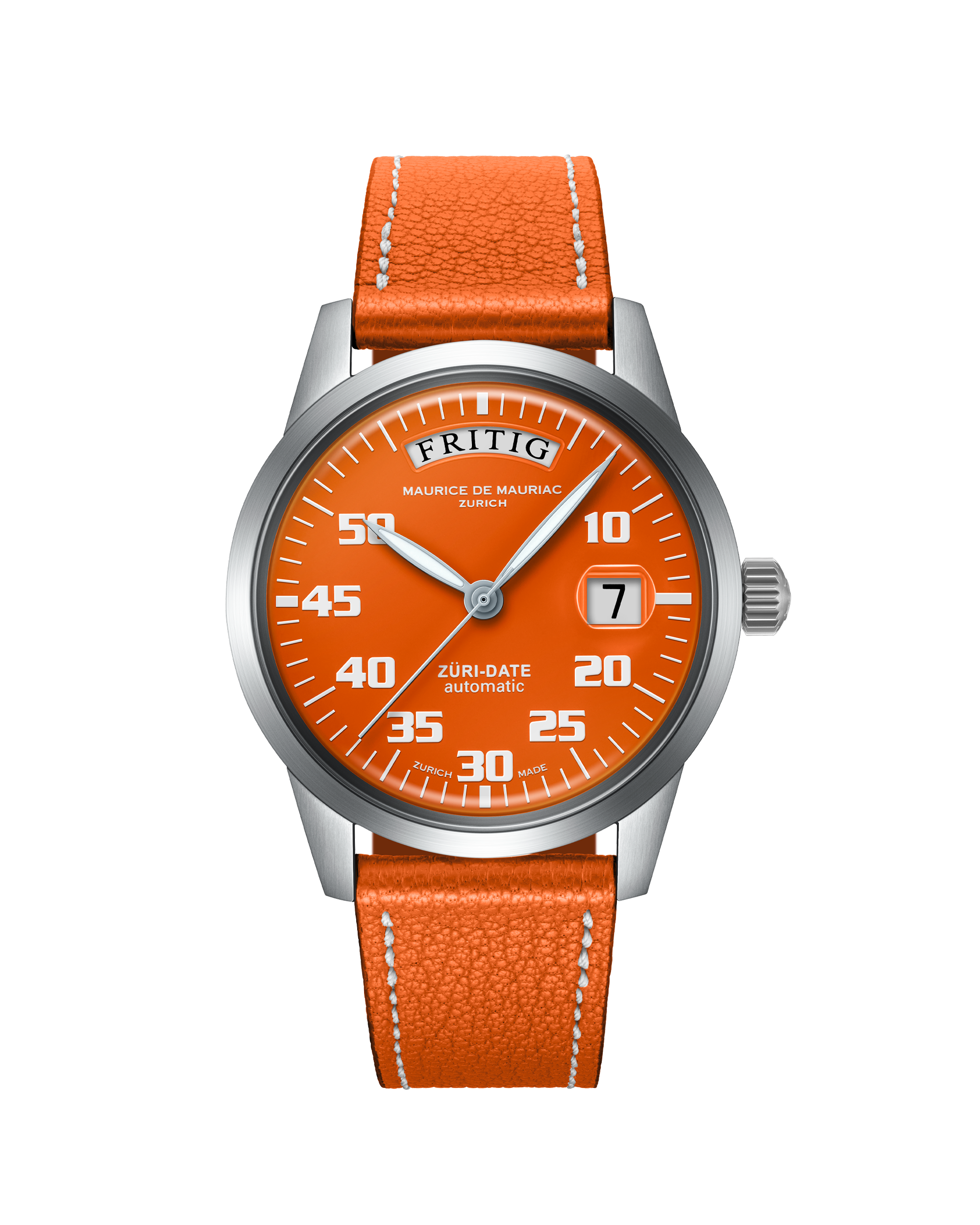 Automatic Modern: “Züri Date” Orange