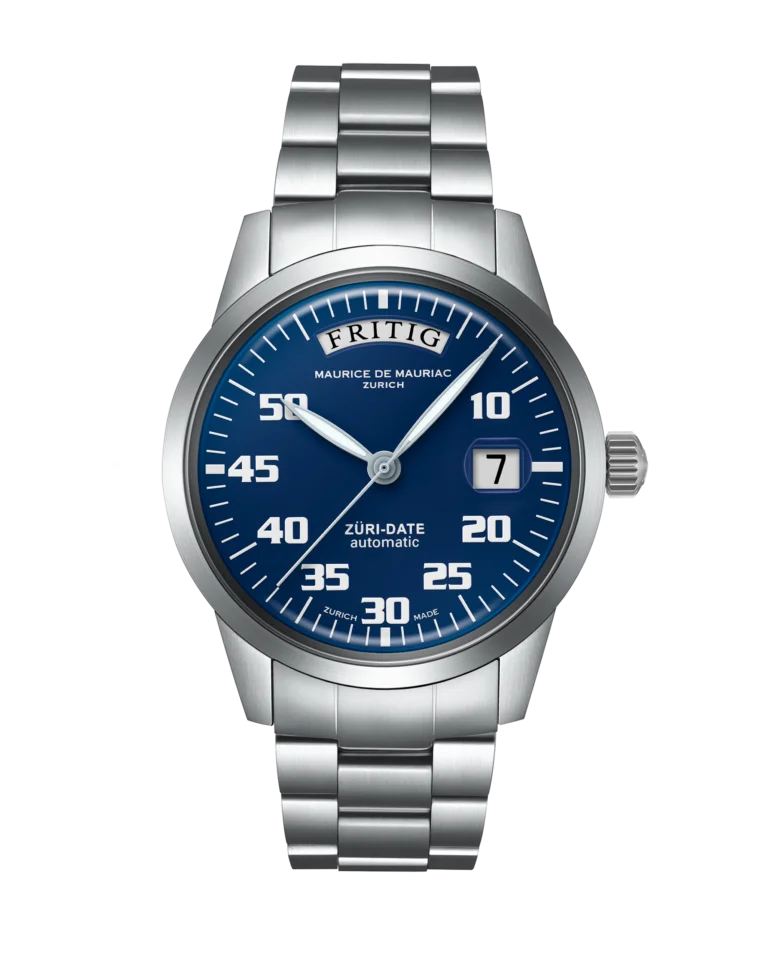 Automatic Modern: “Züri Date” Blue