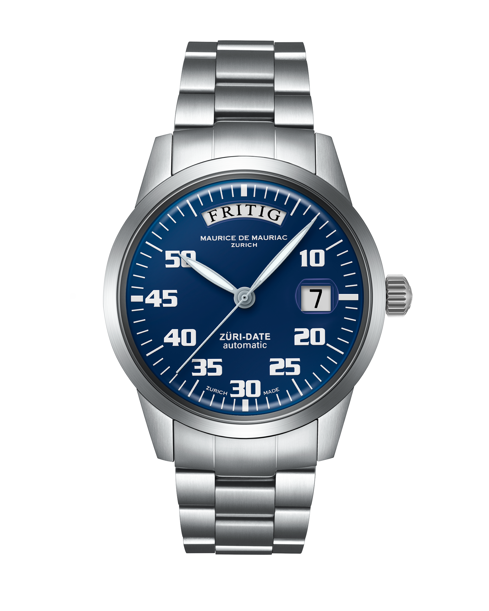 Automatic Modern: “Züri Date” Blue