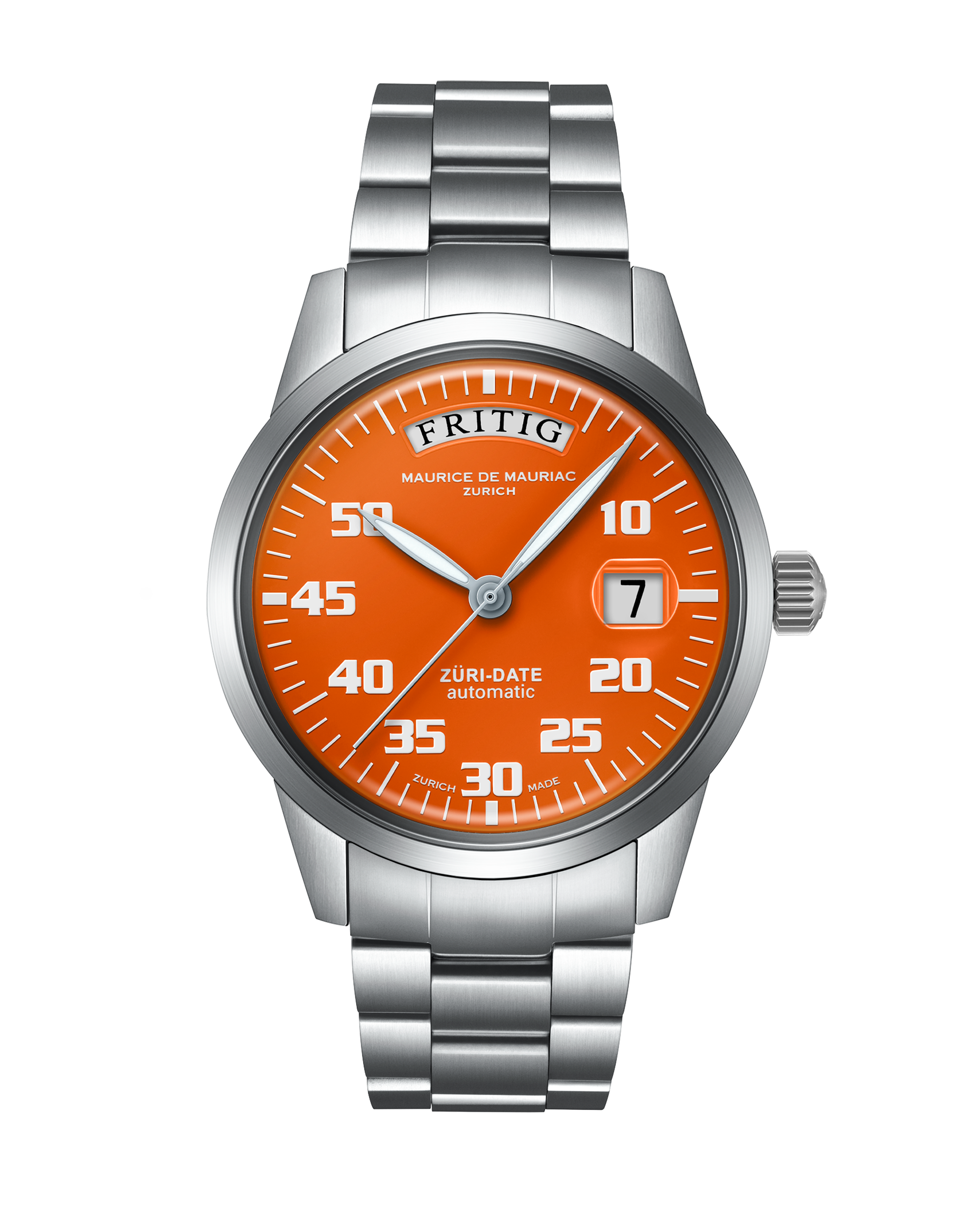 Automatic Modern: “Züri Date” Orange