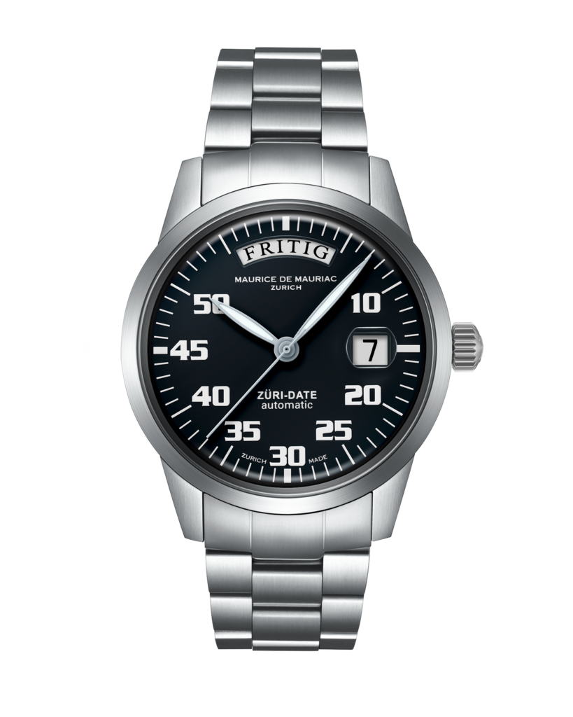 Automatic Modern “Züri Date”, Watch made by Maurice de Mauriac
