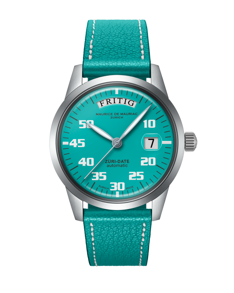 Automatic Modern “Züri Date”, Watch made by Maurice de Mauriac