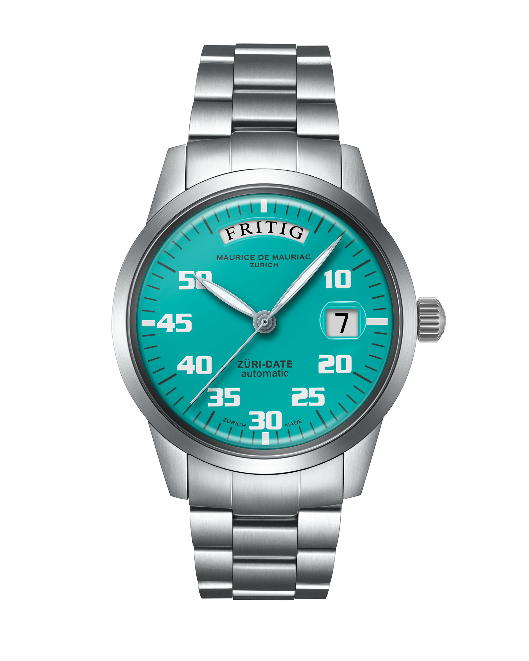 Automatic Modern: “Züri Date” Turquoise