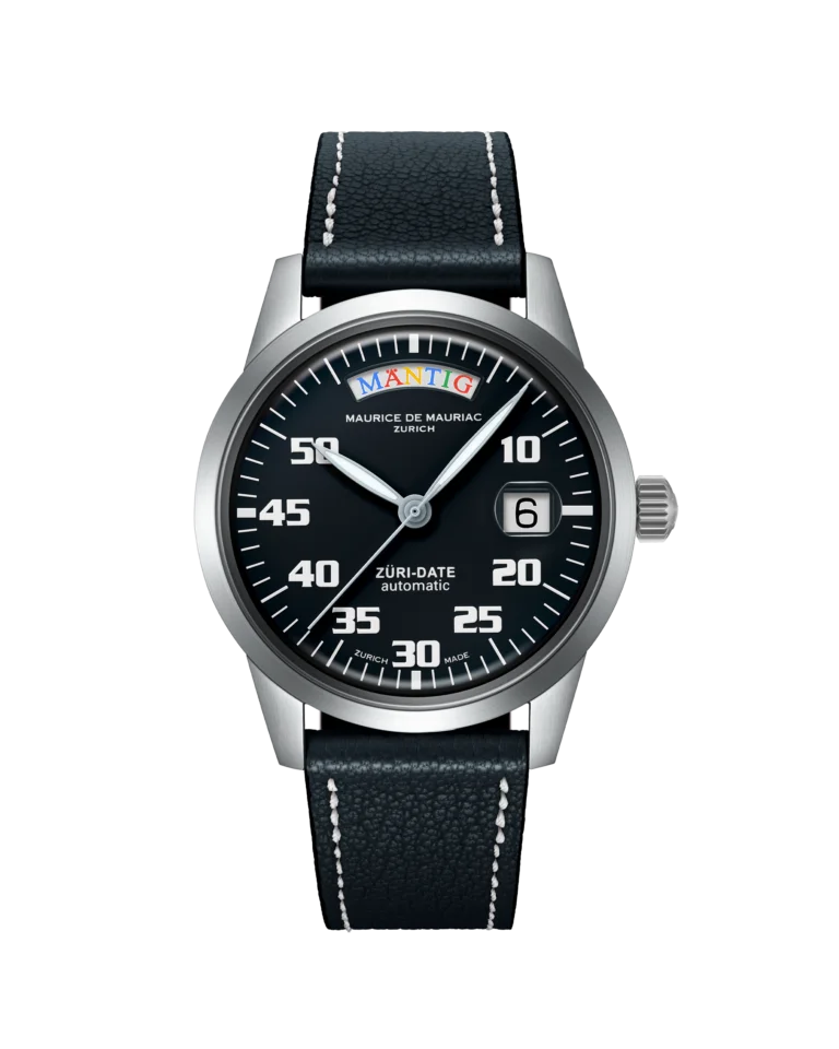 Automatic Modern: “Züri Date” WATCHES@ Limited Edition BLACK