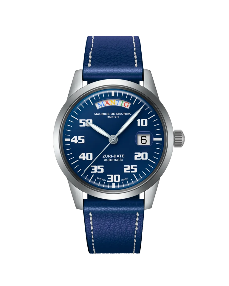 Automatic Modern: “Züri Date” WATCHES@ Limited Edition BLUE