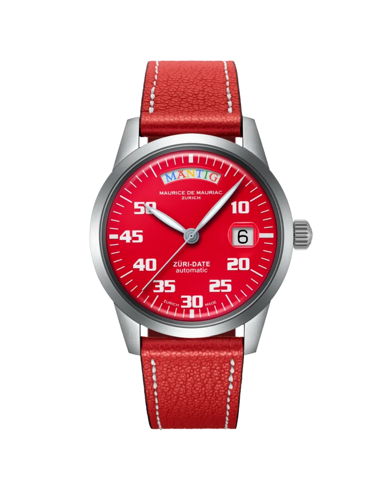 Automatic Modern: “Züri Date” WATCHES@ Limited Edition RED