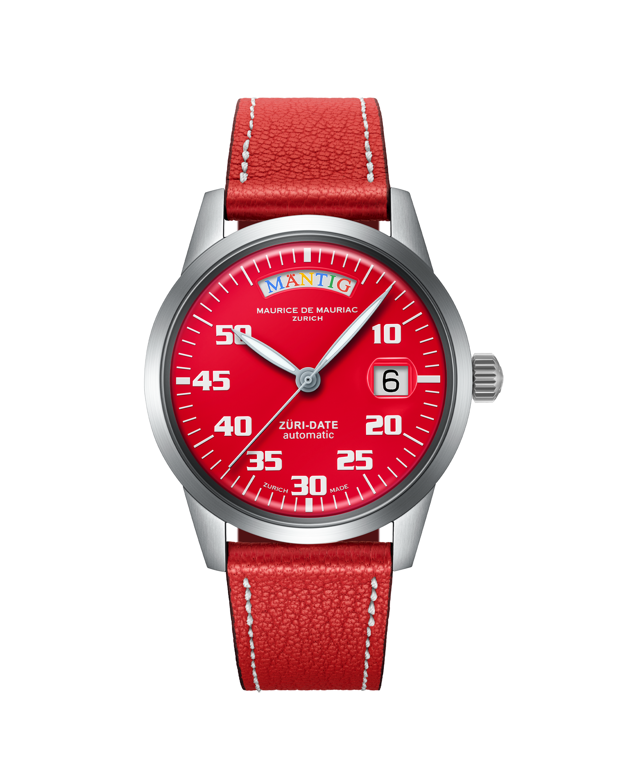 Automatic Modern: “Züri Date” WATCHES@ Limited Edition RED