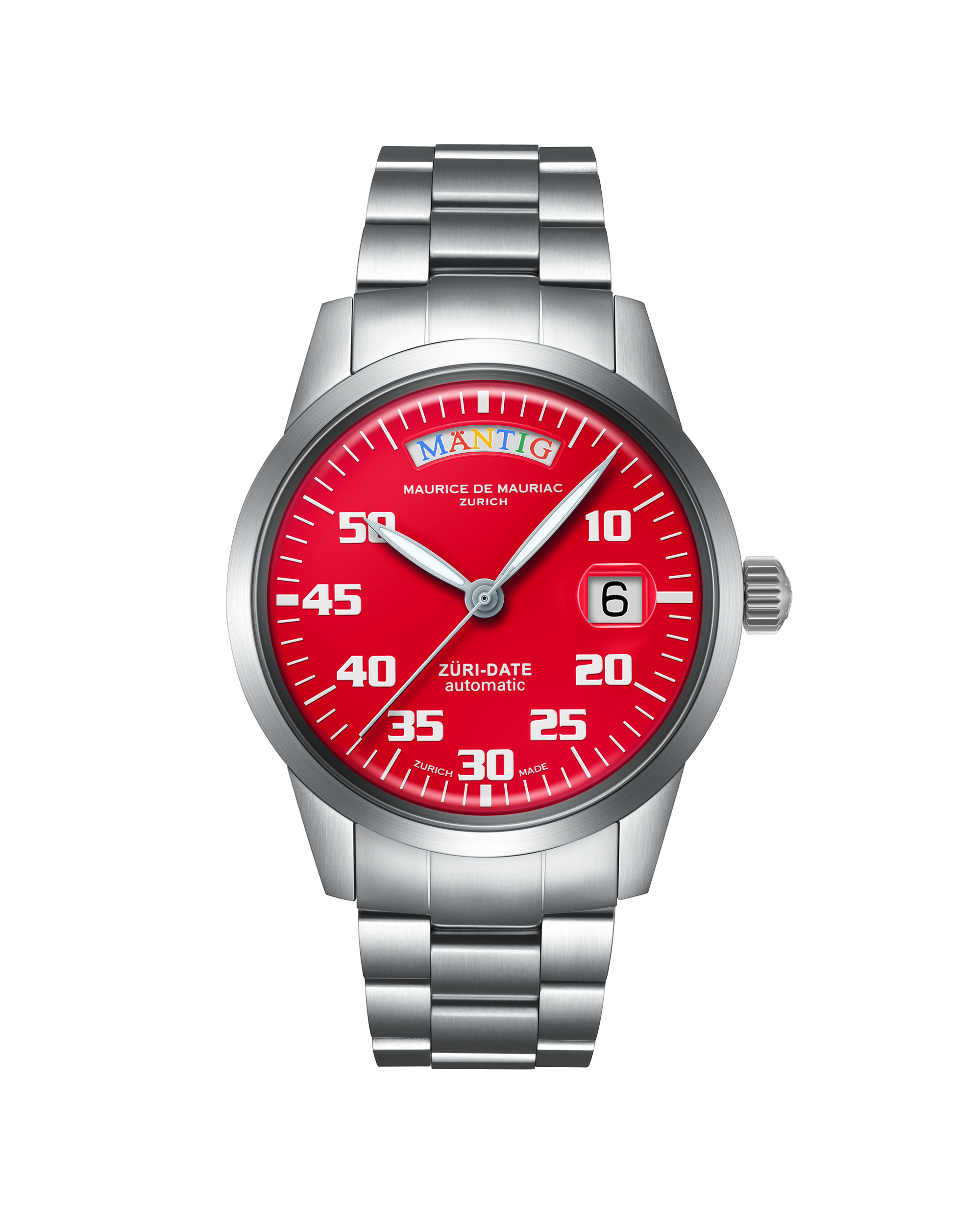 Automatic Modern: “Züri Date” WATCHES@ Limited Edition RED