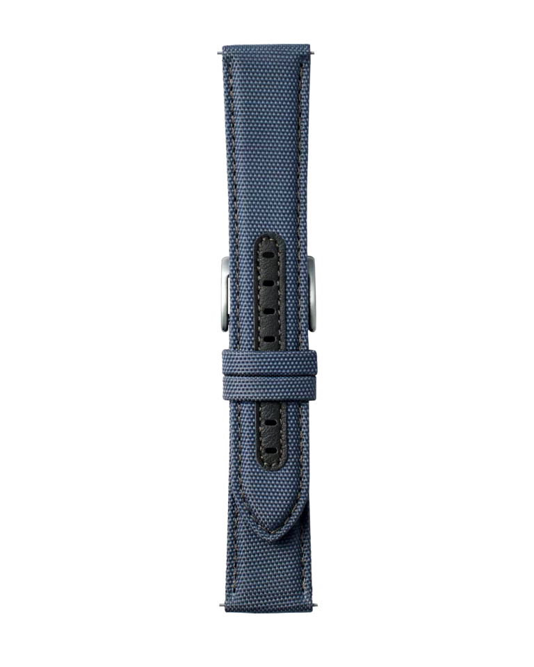 Blue Textile Strap