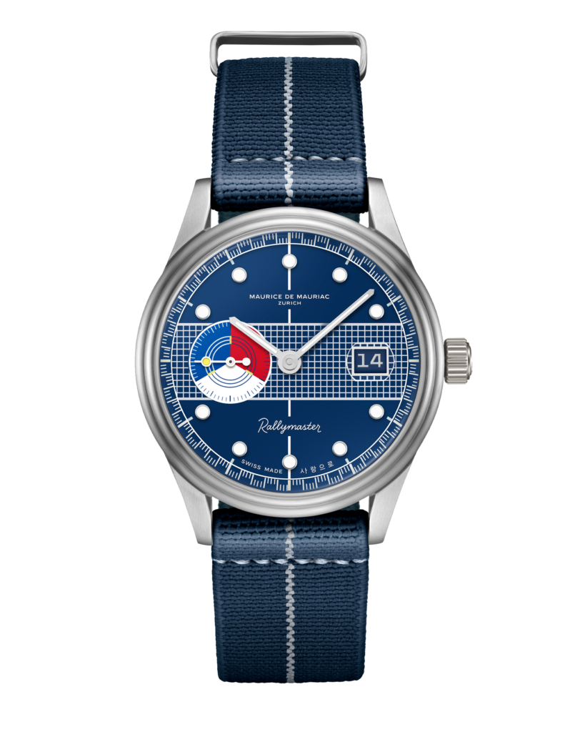 Limited Edition Rallymaster Korea Open watch by Maurice de Mauriac