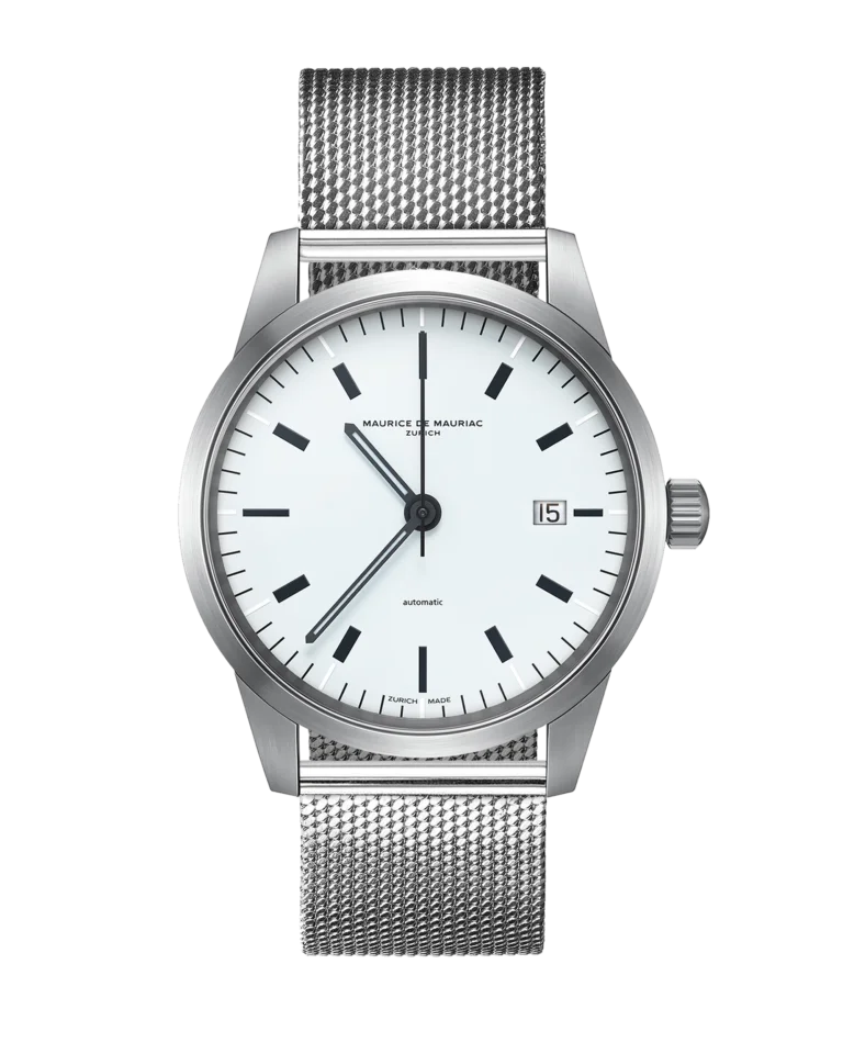 L1 Steel White with Milanese