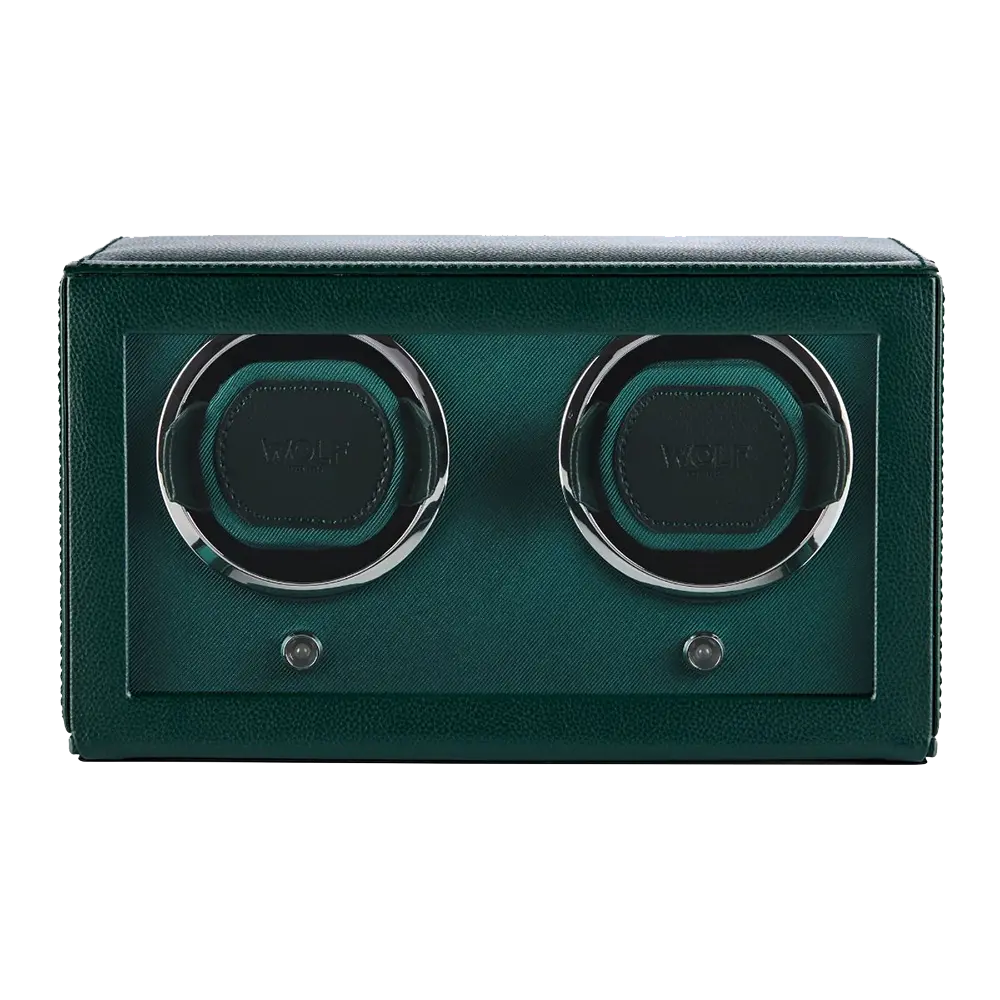 Double Watch Winder Green