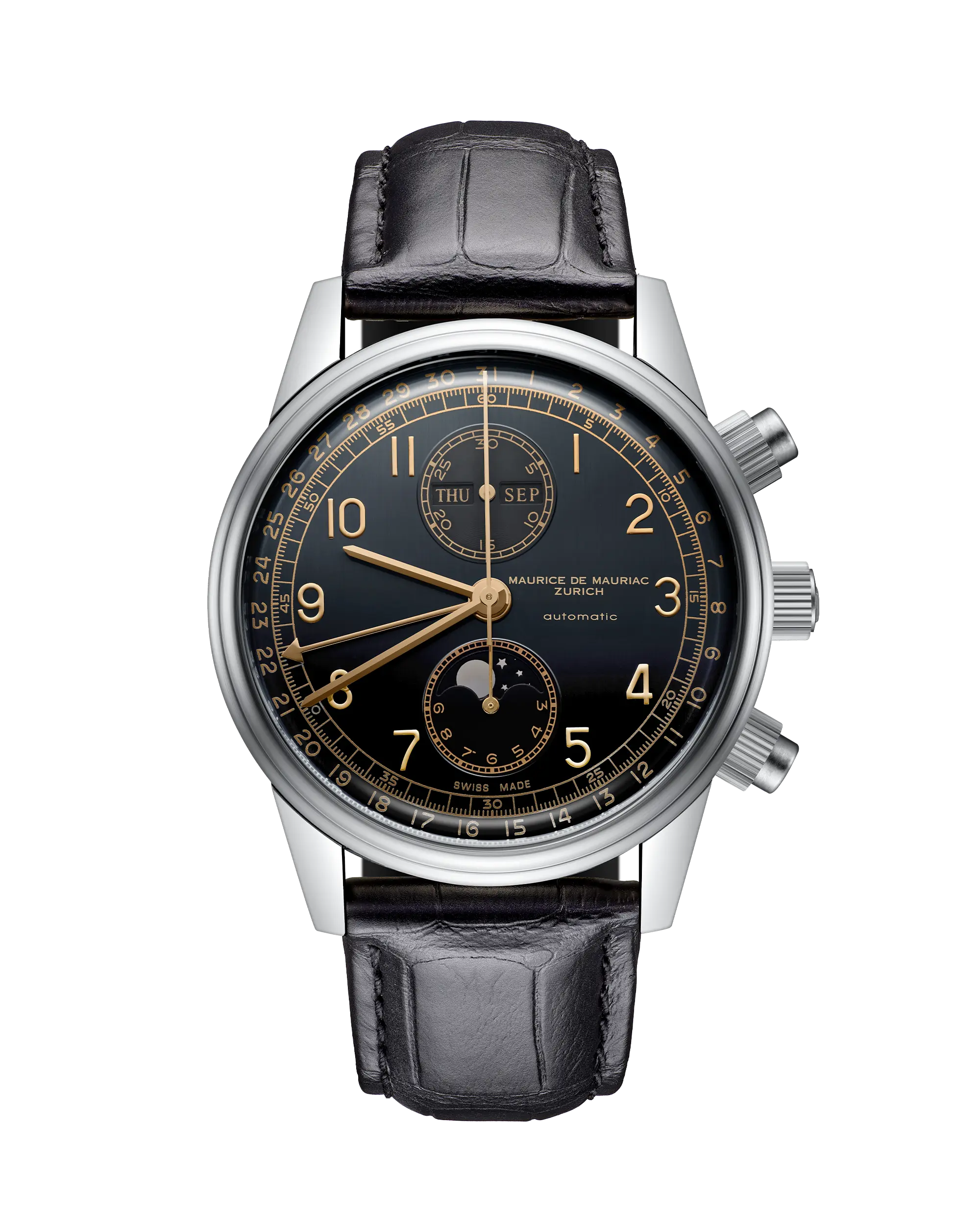 Chrono Modern Moon Steel Black