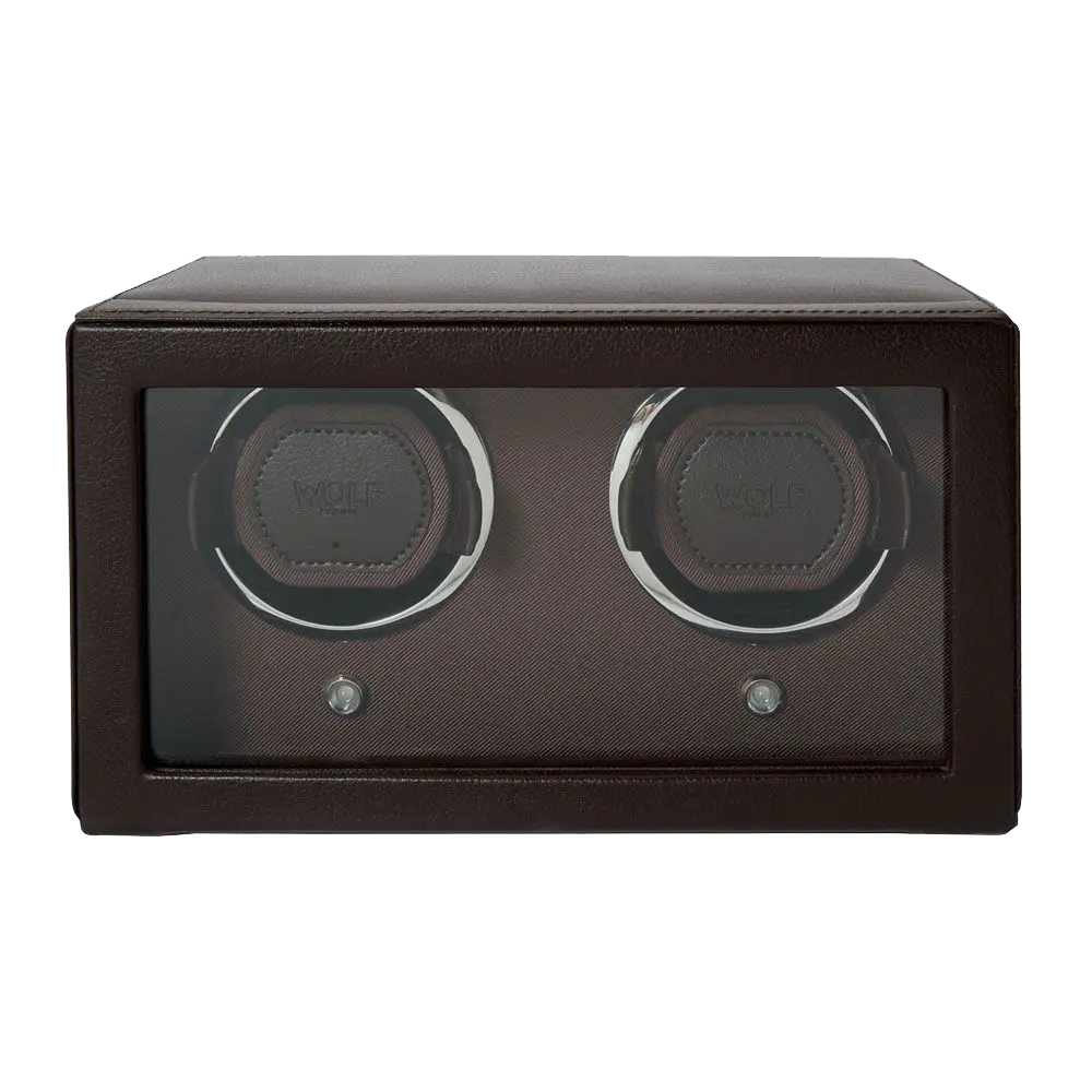 Double Watch Winder Brown
