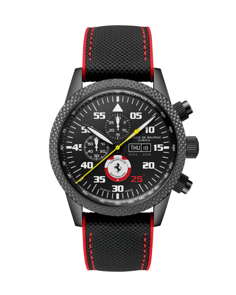 Chrono Modern “Ferrari Club Switzerland” 25th Jubilee Edition