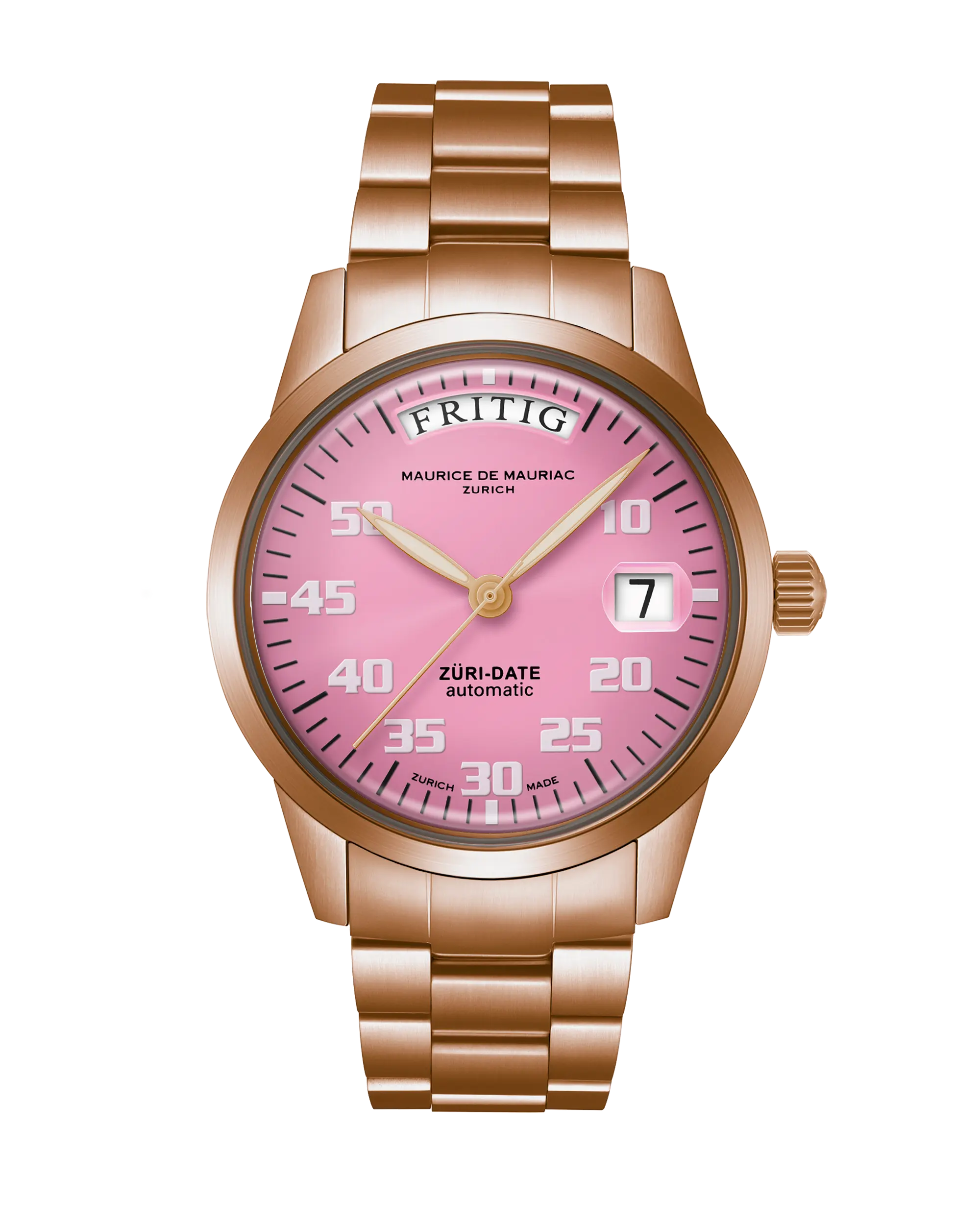 Automatic Modern: “Züri Date” Bronze Cherry Blossom