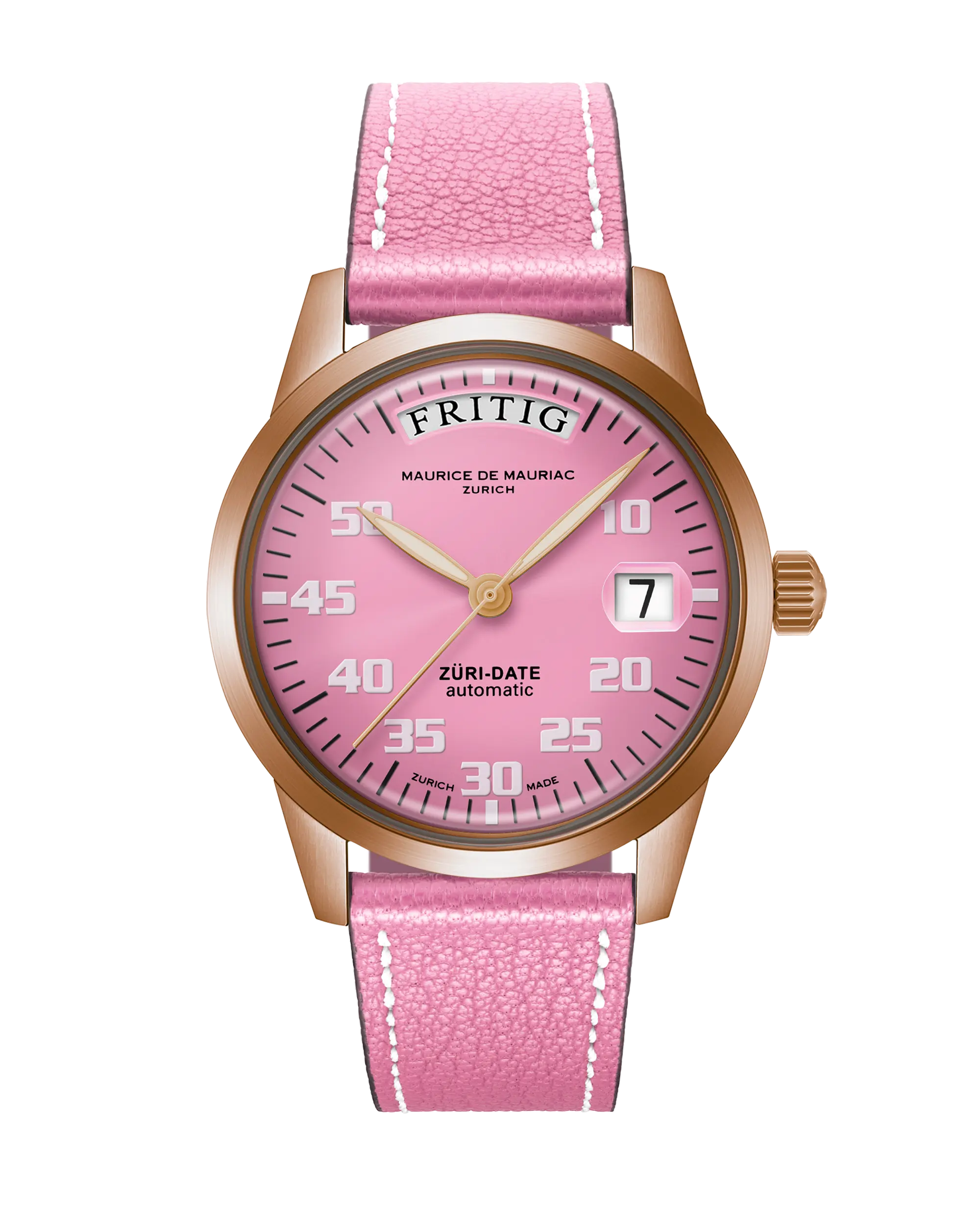 Automatic Modern: “Züri Date” Bronze Cherry Blossom
